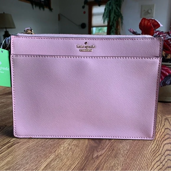 NWT Pink Kate Spade Cameron Street Clarise Crossbody Purse / Bag - Picture 1 of 14